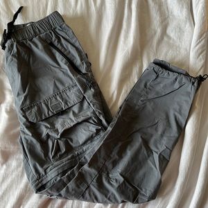 grey pacsun cargo pants